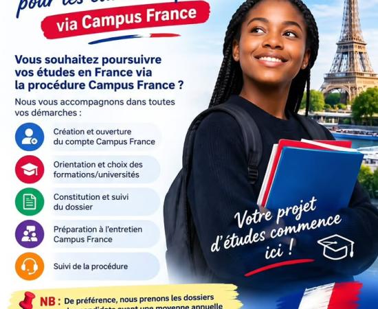 Démarrage des préinscriptions pour les études en France